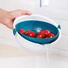 CHAHUA Double-Layer Plastic Draining Basket