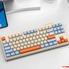 M87 Mechanische Tastatur Bluetooth Gaming-Tastatur 2,4G+BT5.0+RGB 87 Tasten Kabellose Tastatur Typ-C Hintergrundbeleuchtung Gamer-Tastatur