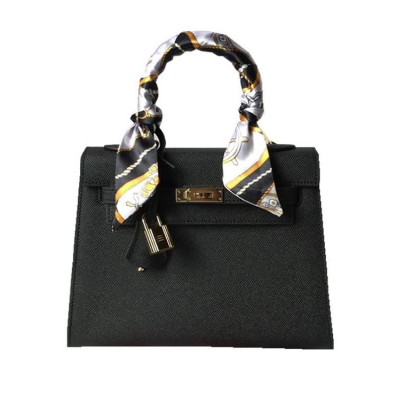 Classic Handbag Women - Genuine Leather Crossbody Top Handle Medium Size Fashion Shoulder Bag