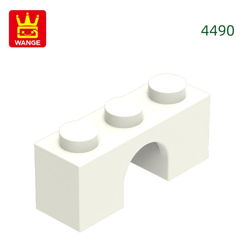 97Pcs/Lot 4490 Arch 1x3 Building Blocks Moc Accessories Compatible with Brick DIY Children Toys Gift Box