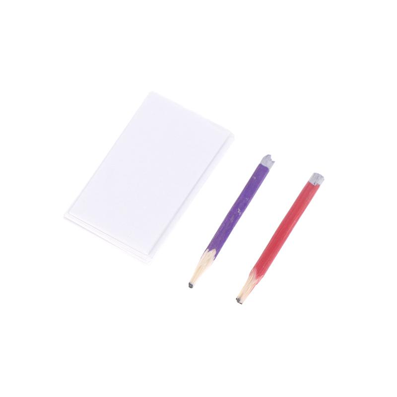Mini Stationery Simulation Pencil 2 Notebook Model Reduced Version Learning Accessories