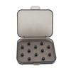 Držák náušníků Sluchátka Průhledné Ochranné Pouzdro na Uskladnění Náušníků pro Snadnou Viditelnost Obsahu pro Uskladnění 6 párů Náušníků