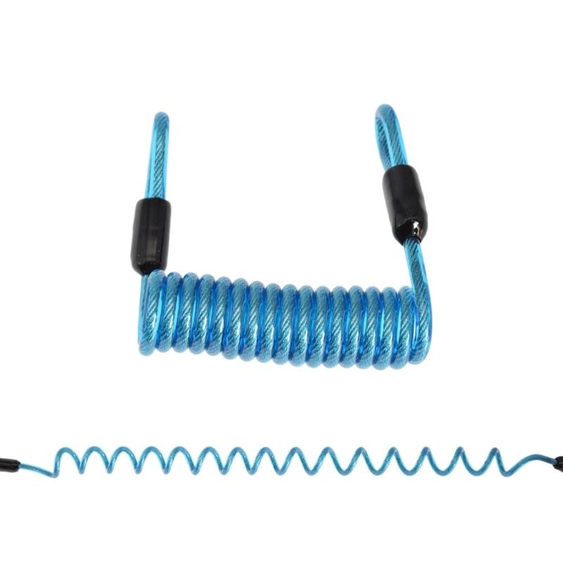 Antilost Rope Lanyard Underwaters Spring Coiled Camera Clip for Dive Light