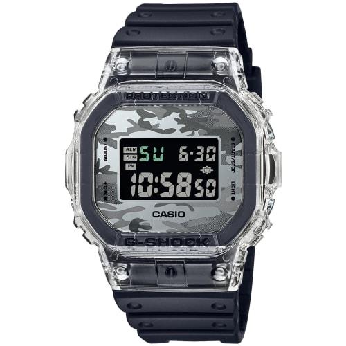 

Мужские часы Casio G-Shock Camouflage Skeleton Series DW-5600SKC-1JF, черные