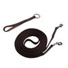 Horse Lunge Line with Rotating Snap Buckle Cowhide Webbing Comfortable Grip Long Horse Training Rope for Daily Training