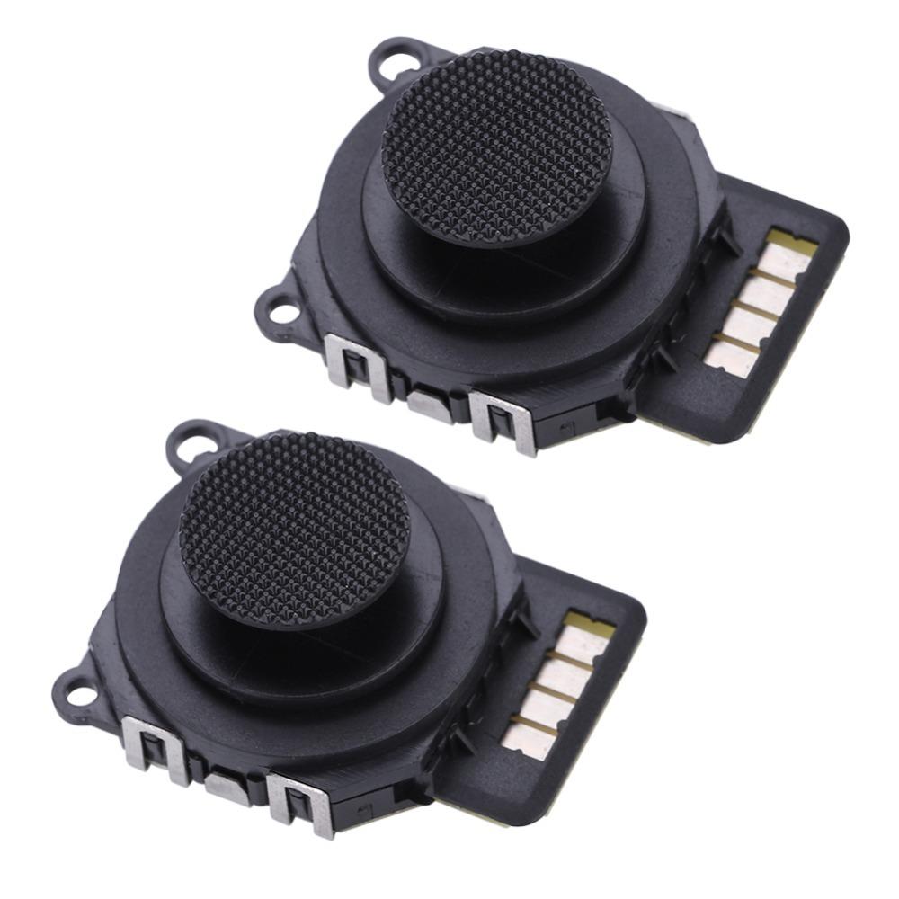 

2PCS Durable for PSP 2000 Joystick Replacement Precision Black Button Control Stick Thumbstick Cap Gaming Accessories