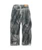 Nomaenyueol Stained D.L Denim Pants - Stained White