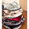 1011 pajamas women's new high-end lace simple long-sleeved pajamas lapel cardigan loungewear set