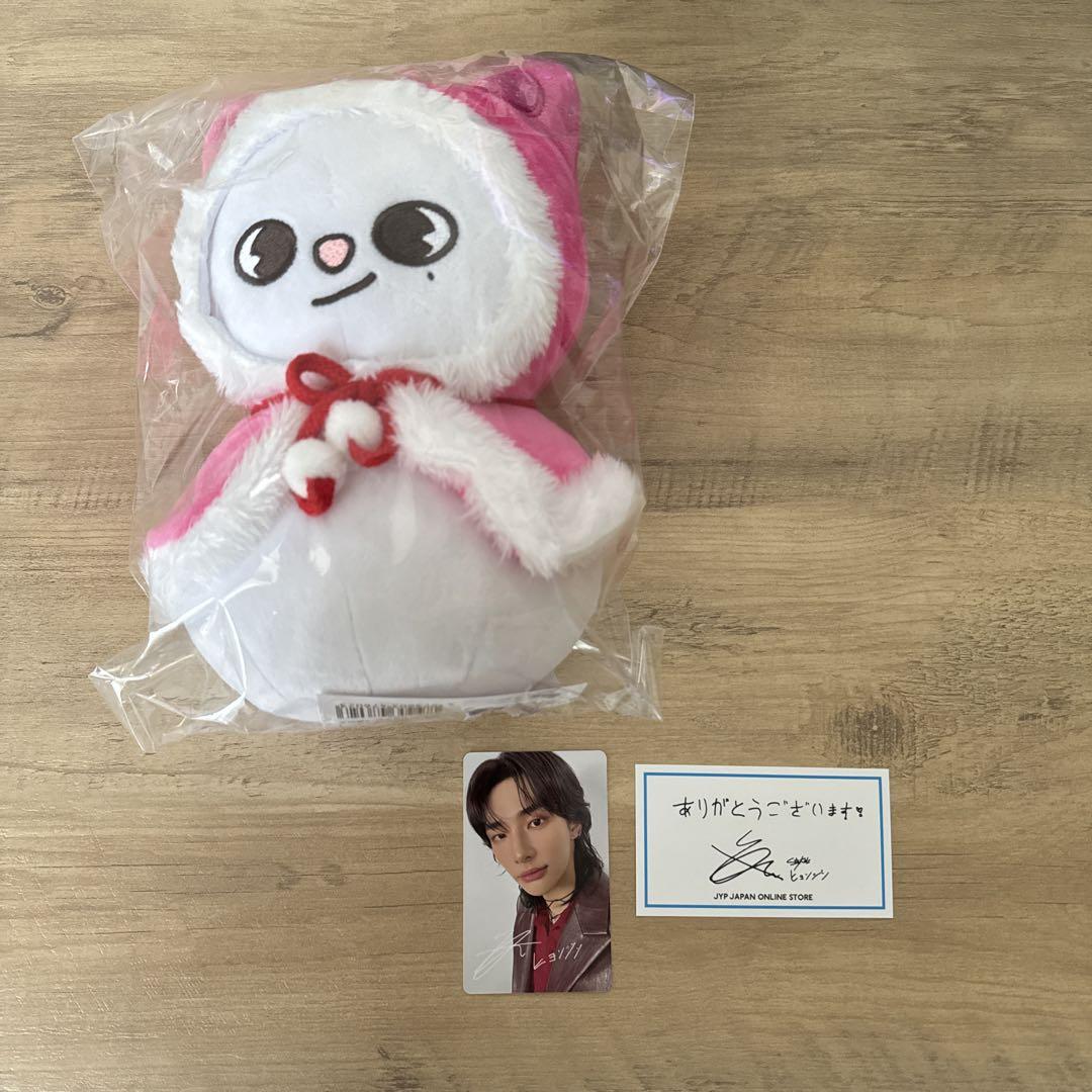 

[USED] Straykids Hyunjin Jinillet Plush Pop-Up Bonus Trading Card