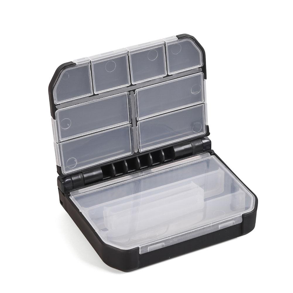 Multi-compartment Fishing Tackle Boxes Storage Case Semi-Automatic Opening ABS Fish Spoon Hook Bait Storage Case