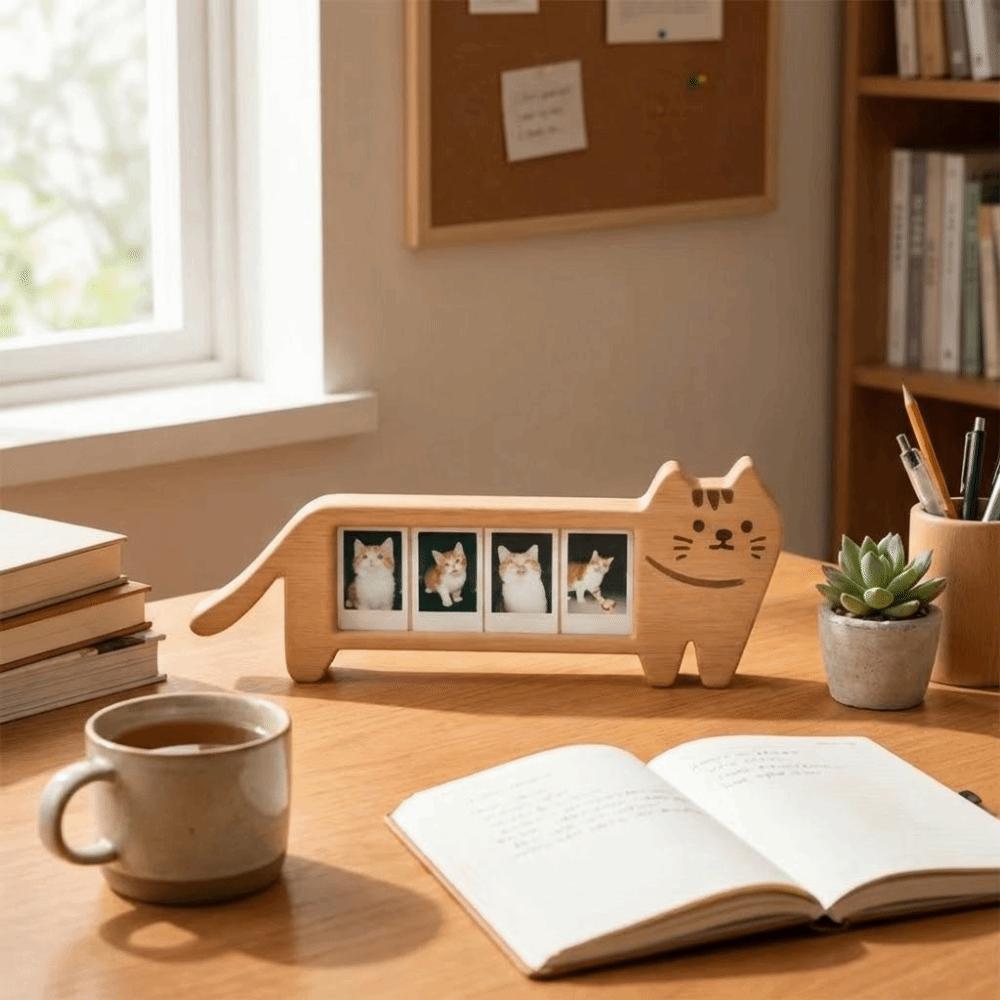 3 Inches Acrylic Photo Frame Animal Shape Photo Display Frame  Photo Display