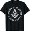 NEW LIMITED Widows Sons Masonic Square and Compass - Freemason T-Shirt