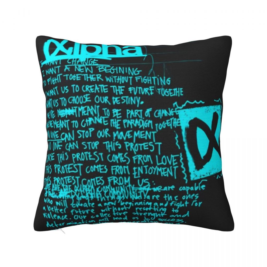 Aitana Spanish Music Singer Photo Pattern Pillow Cover Cushion Cover Square Pillow Case Morden Pillowcases For Living Room Chair