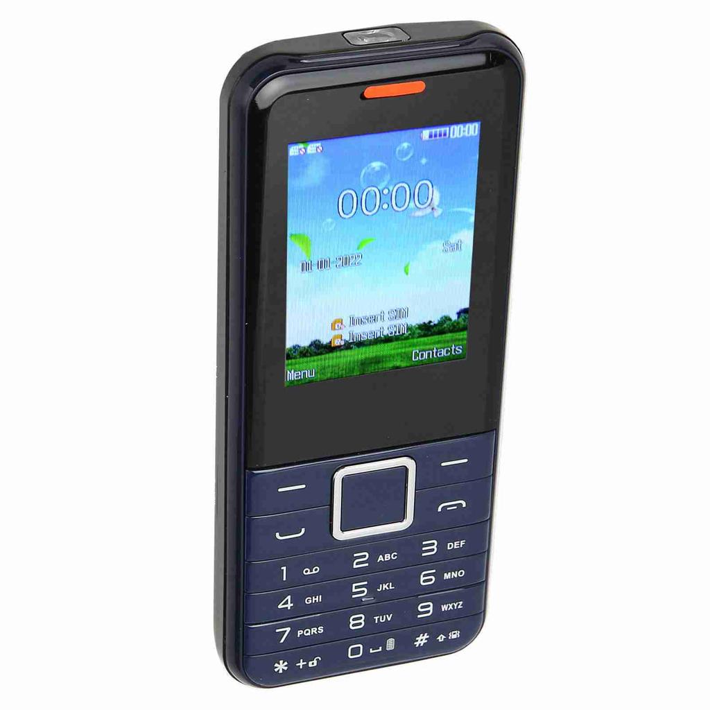 S502 2G Entsperrtes Multifunktionales Senioren-Handy 2,4-Zoll-Bildschirm 3000mAh Dual-SIM-Telefon 100-240V