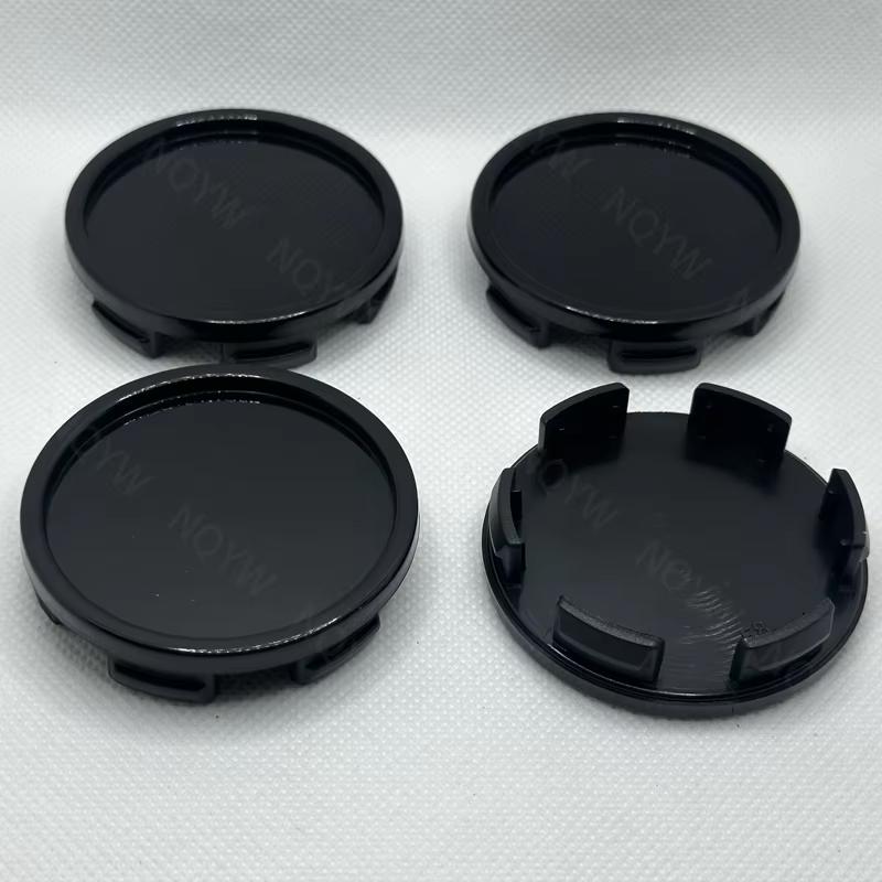 

4Pcs/lot 58 мм Зовнішній 53 мм Внутрішній Центральний Ковпачок Коліс Колеса Накладка Втулки Обіда Підходить 50 мм Автомобільний Логотип Емблема Значок Наклейка Автоаксесуари чорний