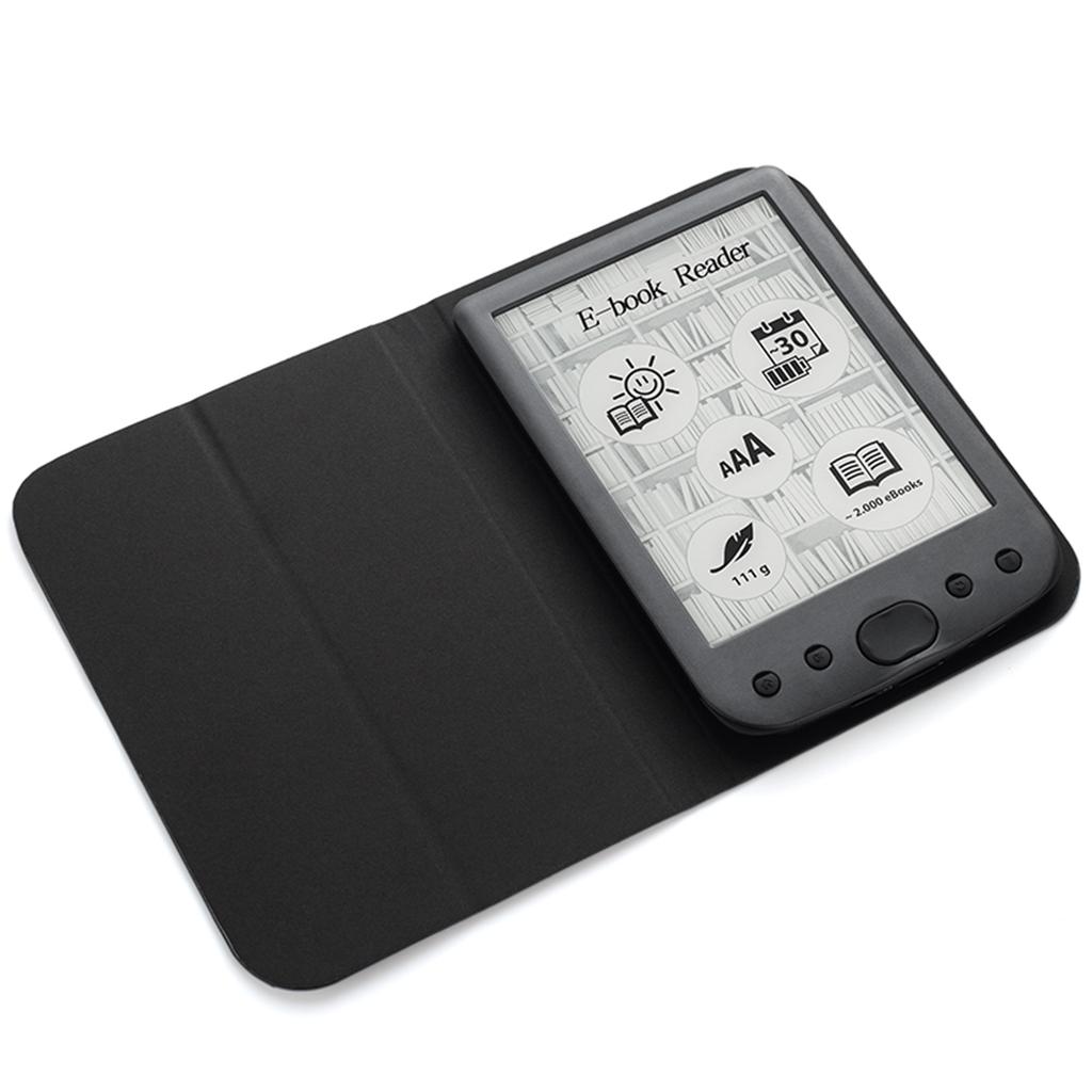 6 E-Book-Reader Augenfreundlicher E-Reader mit E-Ink-Bildschirm Tragbarer Audio-Video-PDF-Reader Eingebauter Lautsprecher für
