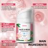 Lotus Collagen Peptide Firming Cream 50ml Duckbill Push Bottle Moisturize and Brighten Skin Tone Revitalize and Nourish Hydrate