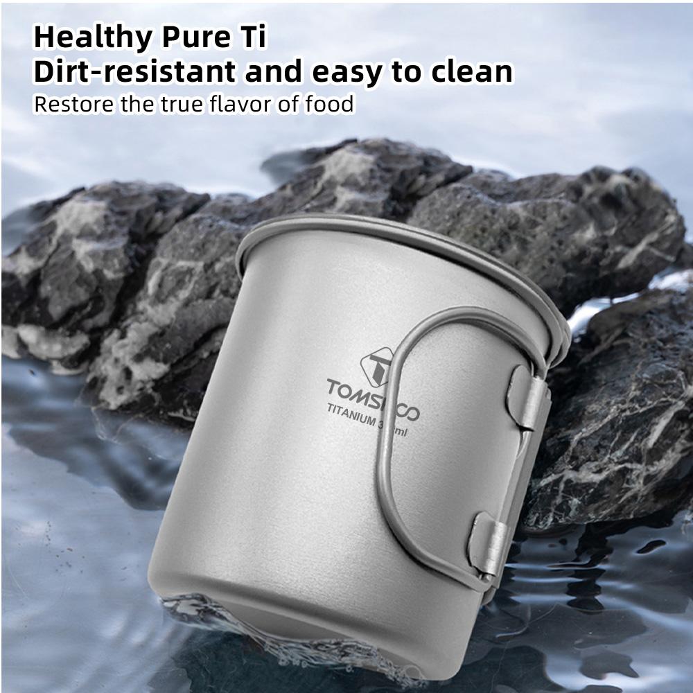 Camping vannkoker og reisekrussett Camp vannkoker for kokende vann Campingkopp og metallkopper til