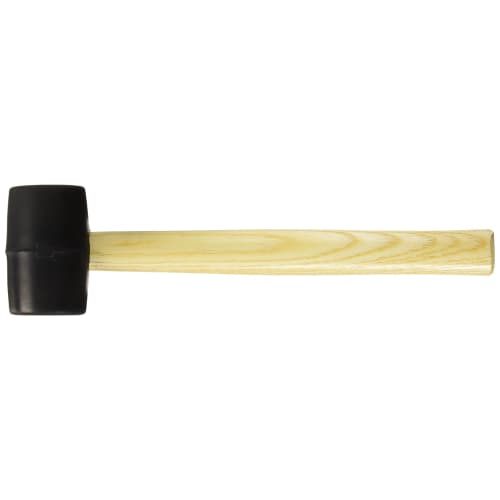 

Takagi M&M Rubber Hammer, Wooden Handle, Black, 1/2 Piece, for Assembling Furniture, Wood Products, and Installing Molds