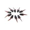 10pcs Tiny Baits Simulation Baits Realistic Artificial Baits Fishing Tackle Soft Fishing Lure with Hook