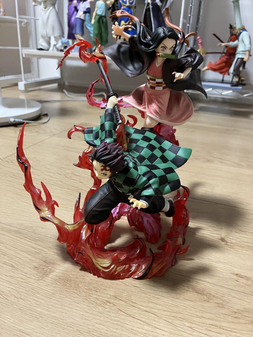 

[USED] Figuarts ZERO Tanjiro and Nezuko figure (no box)