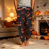 Men's Halloween Pants with Pockets Casual Sleep Pants Drawstring Relaxed Fit