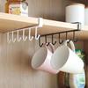 Punch-Free Kitchen Utensil and Cup Hanging Rack 