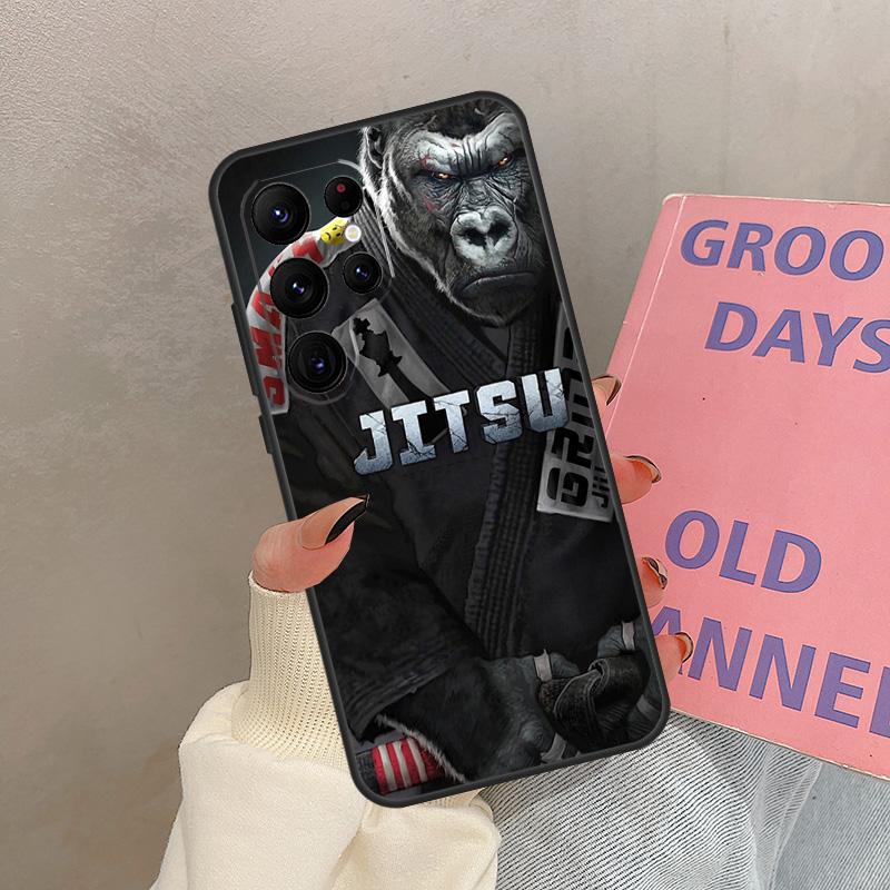 

BJJ Brazilian Jiu Jitsu Case For Samsung Galaxy S24 FE S21 FE S20 S22 S23 S25 Ultra S9 S10 Plus S25 FE Cover Coque Galaxy S25