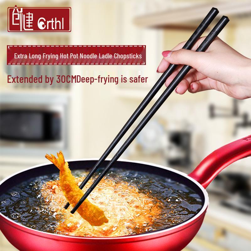 Creative Guangkuai Alloy Tableware: Stylish Non-Bamboo, Non-Steel Chopsticks for Hotel and Home Use.