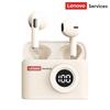 Nová bezdrátová Bluetooth 6.0 sluchátka Lenovo LE218 TWS Stereo ENC potlačení hluku Subwoofer Sportovní Herní Hudební Headset Nízká latence HD hovory s mikrofonem