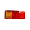 Combination Rear Lamp 3 Chamber Tail Light Assembly (Set of 2) – 12V, Red/Amber, Compatible with Mercedes, Iveco, Magirus, MAN Trucks, Trailers, Buses