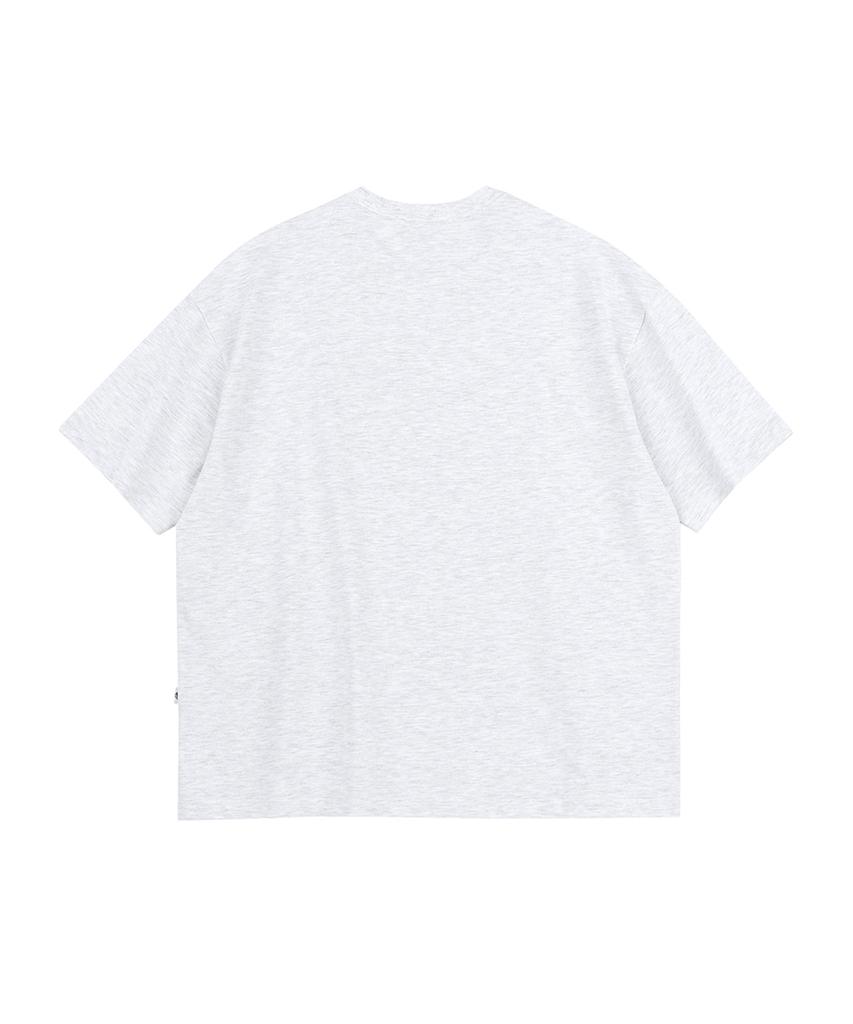 Yunibeoseugameonteu Ug Vintage Athletic T-Shirt_Melange Grey