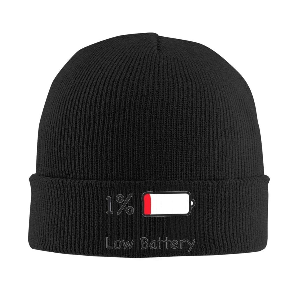 Battery Battery Empty () Warm Knitted Cap Winter Knit Bonnet Hat Skullies Beanies Hip Hop Caps for Unisex