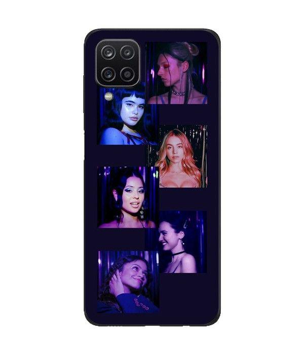 Maniacase Case For Samsung Galaxy A12 Euphoria Series Team Girl