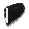 Black Car Left Rearview Mirror Housing Shell Cover Gloss Black Decor Cap