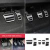 Car Pedals for Ford Fiesta Mk7 2007 2008 2009 2010 2011 2012 Gas Fuel Brake Clutch Pedal Cover Pads Stainless Steel Accessories