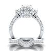 European & American Fashion Zirconium Ring Set - Creative Ladies' Jewelry Gift