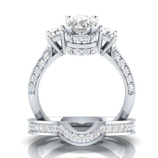 European & American Fashion Zirconium Ring Set - Creative Ladies' Jewelry Gift