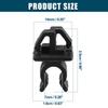 ACROPIX Food Prop Rod Clip Retainer for Mazda CX-9 3 Black 1 Pack