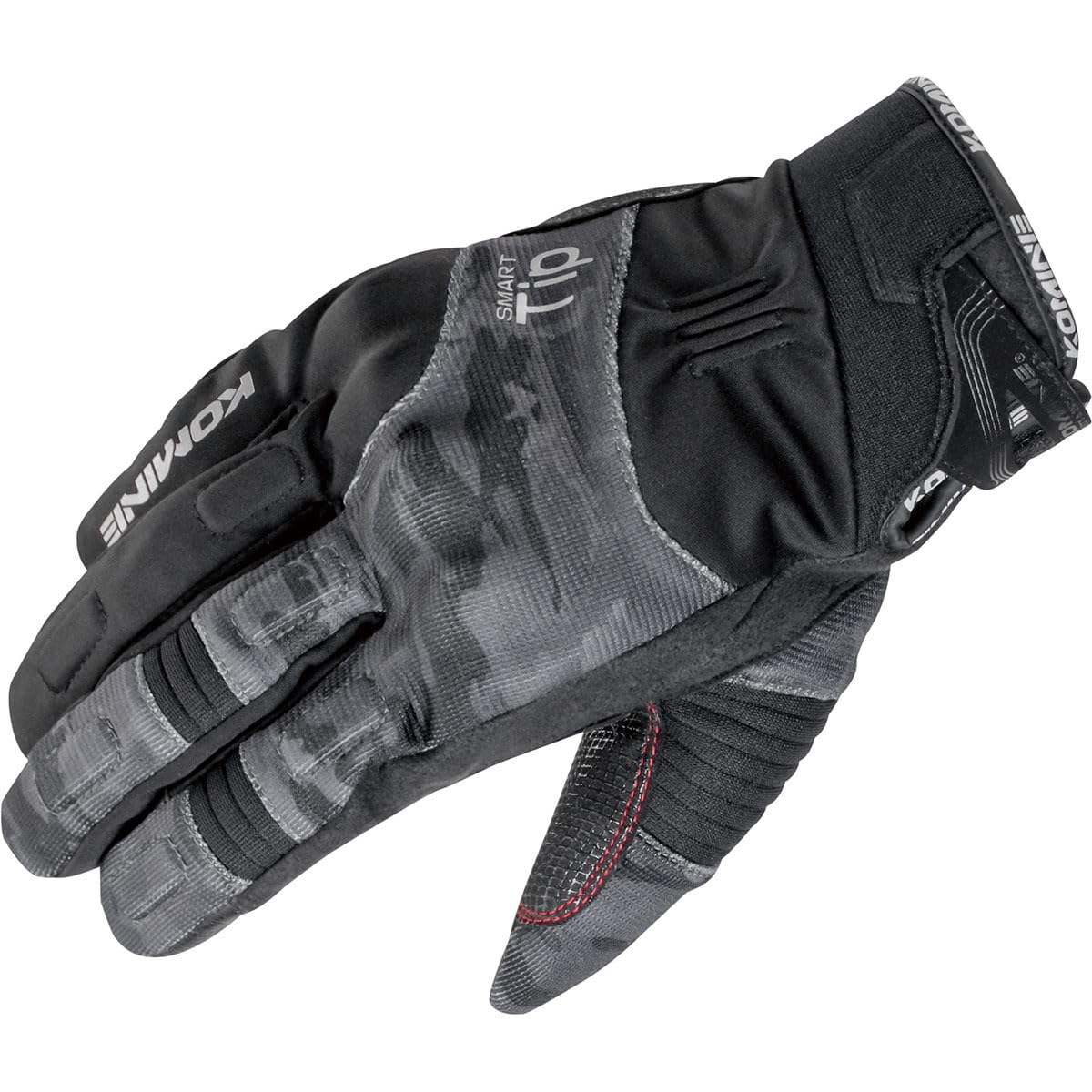 

KOMINE Motorcycle Protective Winter Neo Black Size L Waterproof and Stretch Protector for and Spring Gloves, Camo, (GK-818 1136), Cold-Resistant,
