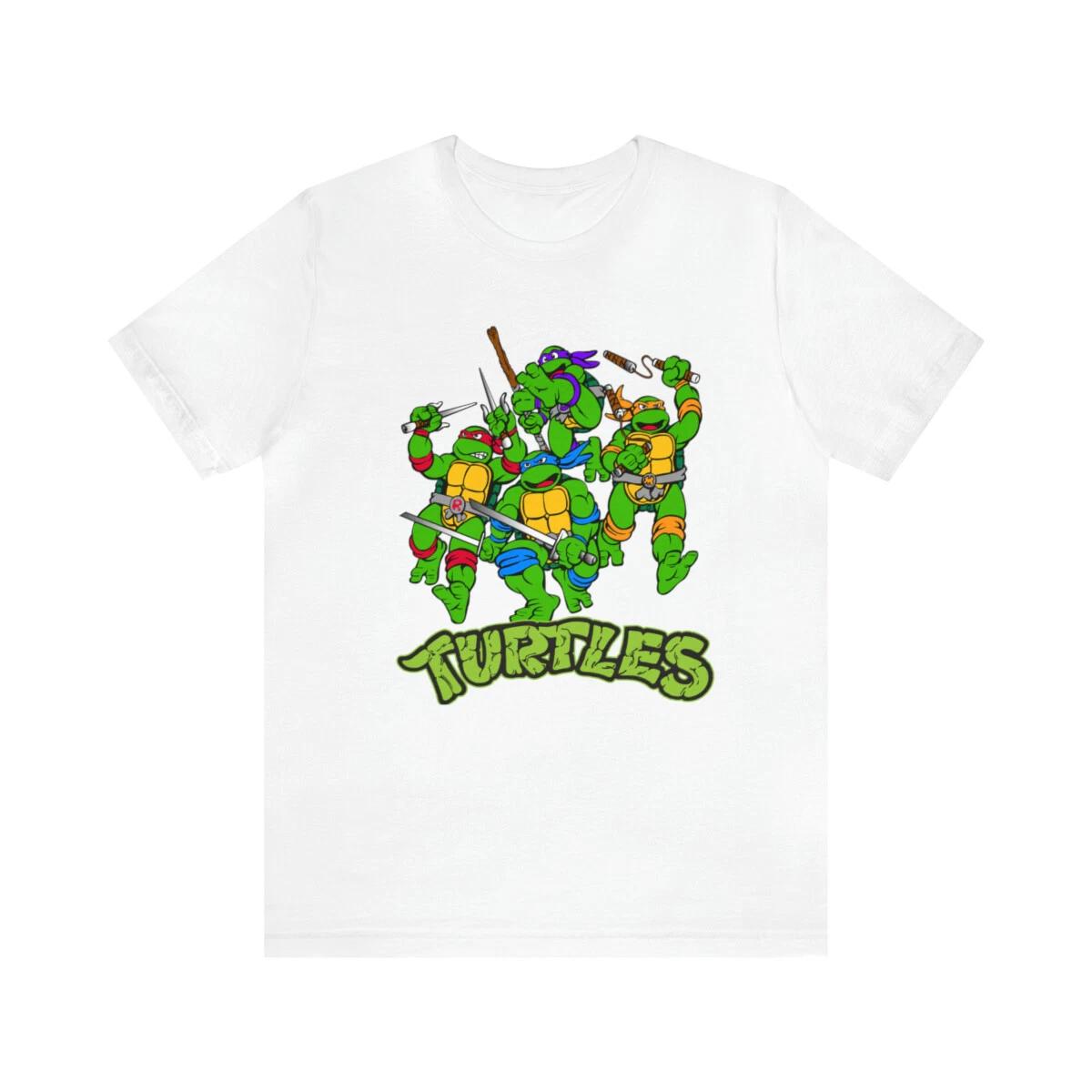 Ninja Turtles Shirt, Ninja Turtles T Shirt, Ninja Turtles Unisex Tee 4XL