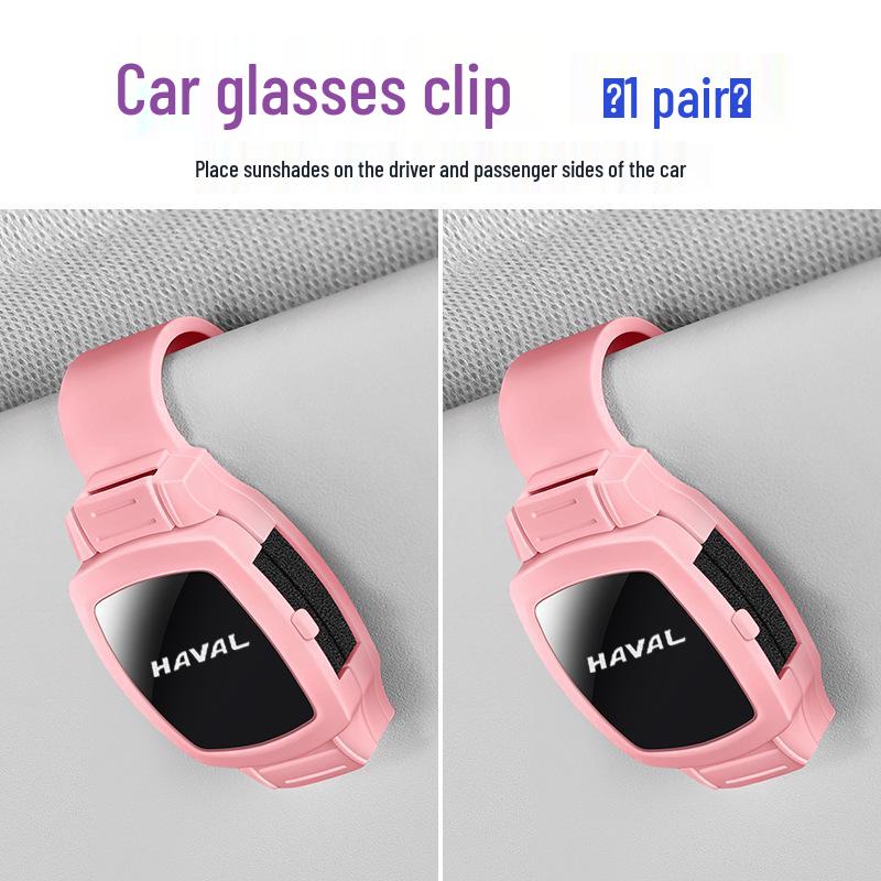 Compatible with Haval H6 H2S H5 H7 H9 M6: Auto Sun Visor Glasses Clip