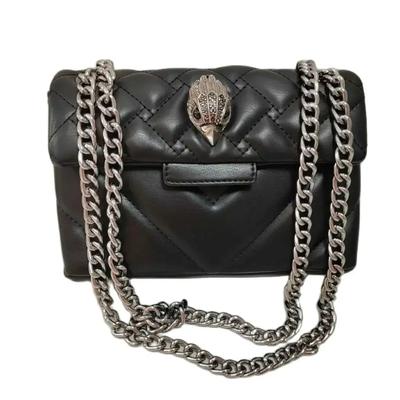 Fashion Mini Quilted Eagle Metal Women Shouder Bag Embroidery PU Leather Ladies Cross Body Bag