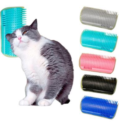 Katzen-Eckenkratzbaum Selbstpflege-Massagekamm mit Katzenminze Einfach zu installieren Wand-Ecken-Massagekamm Kratzbaum Pflegebürsten-Werkzeug
