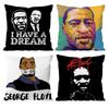 George Floyd Cushion Cover Pattern Printed Pillowcase for Living Room Sofa Cushion Cover & Bedroom Decor