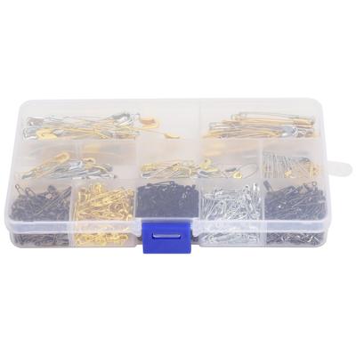 620Pcs Safety Pins 6 Sizes Combination Assorted Sets Wedding Dress Tag Jewelry Accessories