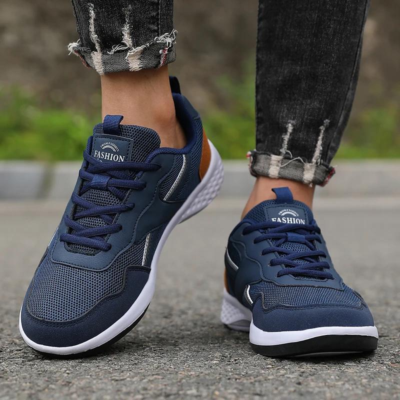 Fashion Casual Sneakers Black Walking Shoes 2025 Brand Fashion Running Shoes Summer Men's Shoes Denim Set Chaussures Haute Qualify É