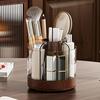 360 Rotating Rotating Makeup Organizer Cosmetics Storage Box  For Cosmetics Lovers
