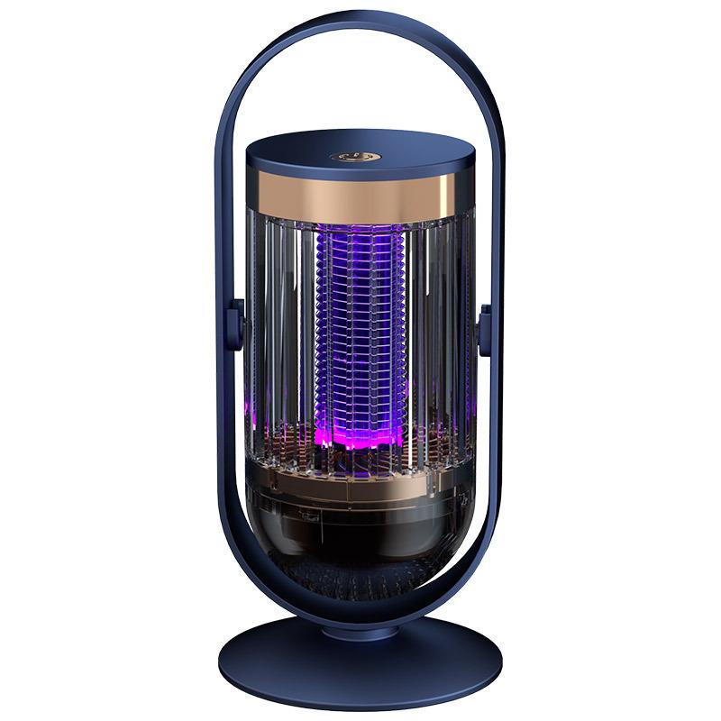 Electric Mosquito Killer Lamp: Home Repellent with Light Wave Lure & Electric Shock Protection.