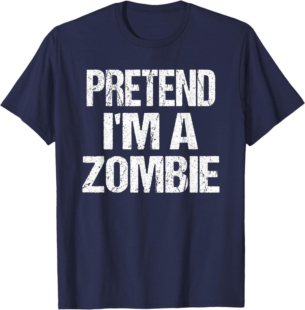 Funny Pretend I'm A Zombie Halloween Costume T-Shirt
